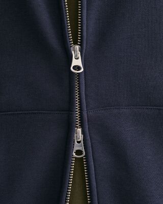 Gant tummansininen collegetakki pystykauluksella