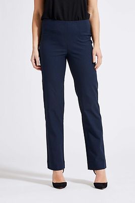 Laurien tummansiniset straight mallin housut pidennetyllä lahkeella