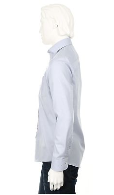 Casamoda vaaleanharmaa modern fit kauluspaita