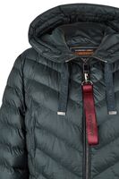 Lebek tummanvihreä talvitakki