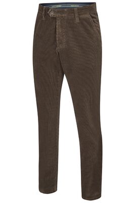 Club Comfort ruskeat vakosamettihousut