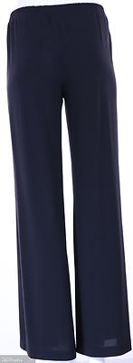 Modelian mustat juhlahousut kuminauhavyötäröllä