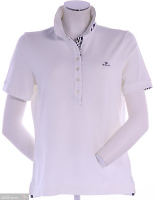 Gant luonnonvalkoinen pikeepaita