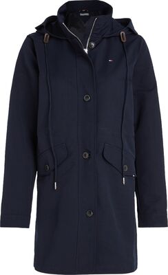 Tommy Hilfiger tummansininen parkatakki