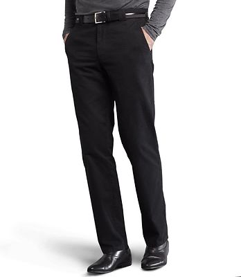 Meyer roma mustat puuvillahousut