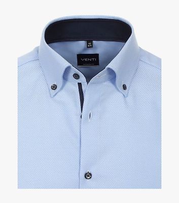 Venti vaaleansininen kauluspaita