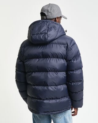 Gant tummansininen Active Cloud ‑takki regular fit mitoituksella
