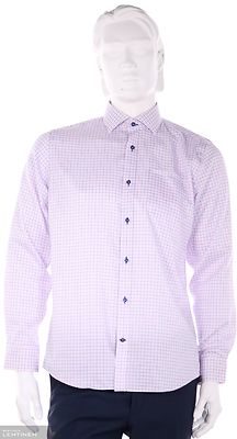 Petrifun ruudullinen normal fit kauluspaita