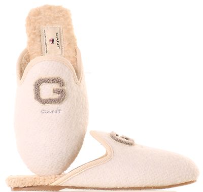 Gant luonnonvalkoiset tossut