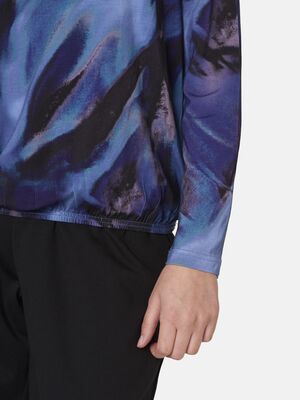 Signature sininen kuviollinen trikoopusero