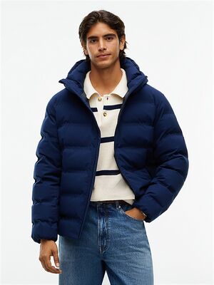 Tommy Hilfiger sininen paksu toppapusakka