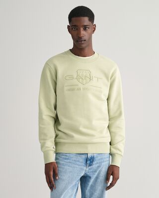 Gant vaaleanvihreä collegepusero