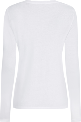 Tommy hilfiger valkoinen pitkähihainen T-paita