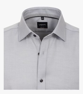 Venti vaaleanharmaa body fit kauluspaita