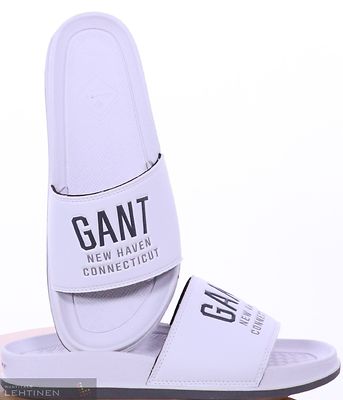 Gantin valkoiset joustavapohjaiset sandaalit