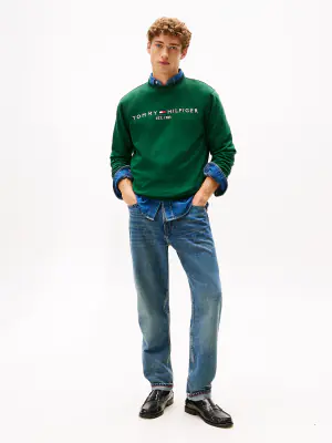 Tommy Hilfiger vihreä collegepusero