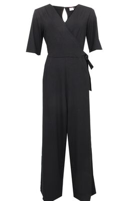 STI musta lyhythihainen trikoo haalari