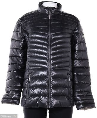 Etage musta kevyt toppatakki