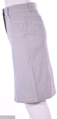 Gerry Weberin harmaa-valko raidallinen hame