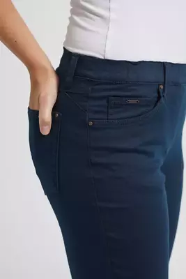 Laurie Hannah Regular tummansiniset housut