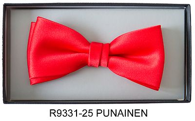 Matex punainen rusetti sekä taskuliina