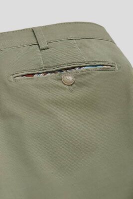 Meyer vaaleanvihreät puuvillahousut