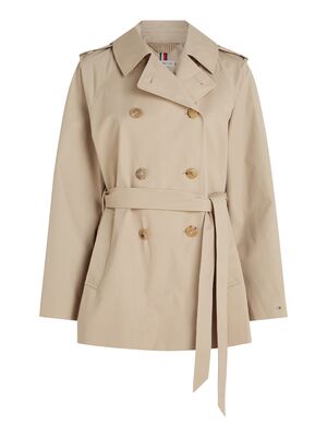 Tommy Hilfiger beigen sävyinen trenssi