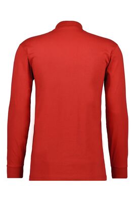 Ragman oranssinpunainen puuvillatrikoo poolopaita