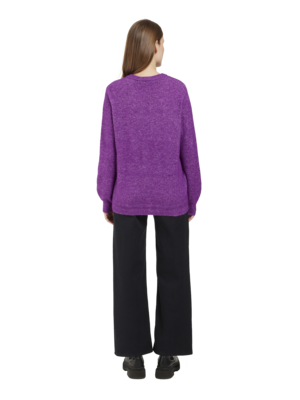 Signature violetti neulepusero mohairia