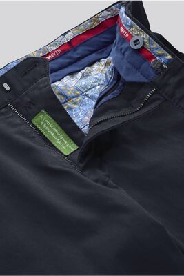 Meyer tummansiniset chinot joustavalla vyötäröllä