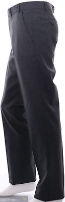 Turon harmaa klassinen suorahousu