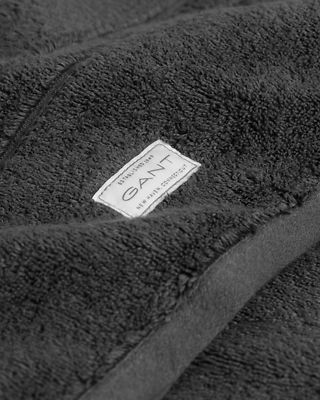 Gant tummaharmaa luomupuuvilla kylpypyyhe