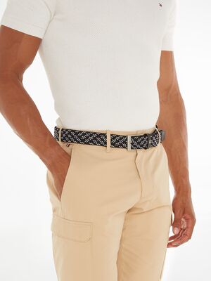 Tommy Hilfiger mustavalkoinen joustovyö