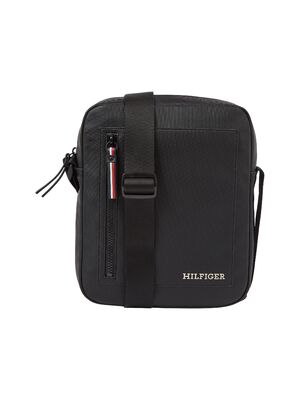 Tommy Hilfiger musta olkalaukku