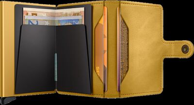 Secrid keltainen turvalompakko