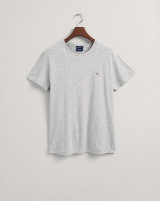 Gant harmaa t-paita pyöreällä pääntiellä