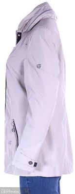 Lebek verkkovuorellinen beige kevättakki