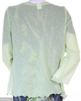 Shenina vaaleanvihreä sifonki jakku