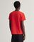 Gant punainen T-paita pyöreällä pääntiellä