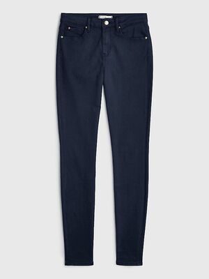 Tommy hilfiger mustat high skinny farkut