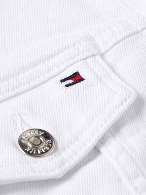 Tommy Hilfiger valkoinen farkkutakki