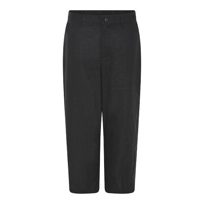 Micha mustat vajaamittaiset pellavahousut