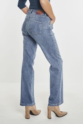 Parami Eve leveälahkeiset vaaleat farkut