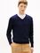 Tommy HIlfiger tummansininen puuvillaneule
