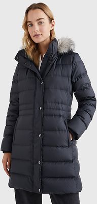 Tommy Hilfiger musta untuvatakki