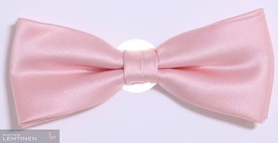 Matex vaaleanpunainen rusetti ja taskuliina