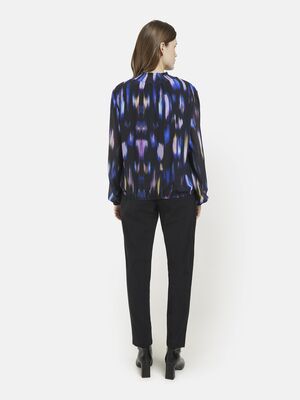 Signature värikäs sifonki pusero