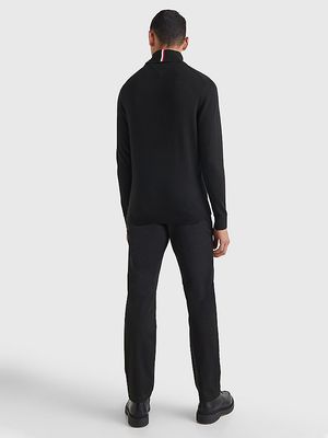 Tommy Hilfiger musta neulepoolo