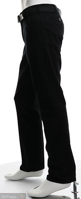 Meyer mustat puuvillahousut