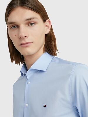 Tommy Hilfiger vaaleansininen slim fit kauluspaita
